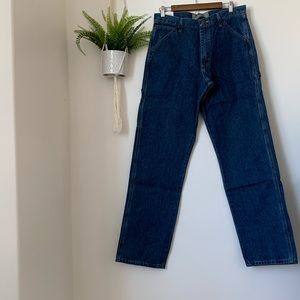 NWT Men’s Wrangler Dark Blue Carpenter Jeans